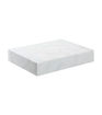 Naseby 600mm Wall Hung Basin Shelf - White Marble
