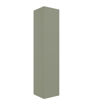 Stanwell 350mm Wall Hung 1 Door Tall Unit - Matt Olive Green