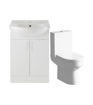 Vivian 550mm Vanity & C/C Toilet Pack