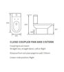 Vivian 550mm Vanity & C/C Toilet Pack