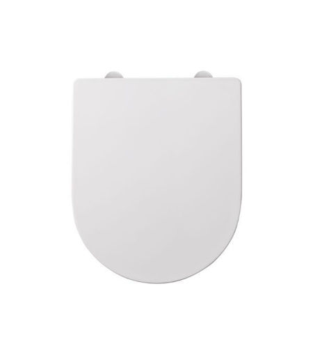 Strode Soft Close Toilet Seat - White