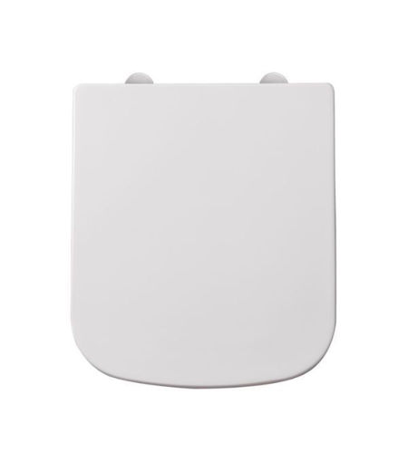Cedar Wrapover Soft Close Toilet Seat - White