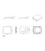 Cedar Wrapover Soft Close Toilet Seat - White