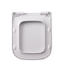Nightingale Square Soft Close Toilet Seat (Slim Depth) - White