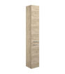 Avon 350mm Floor Standing 2 Door Tall Unit - Oak