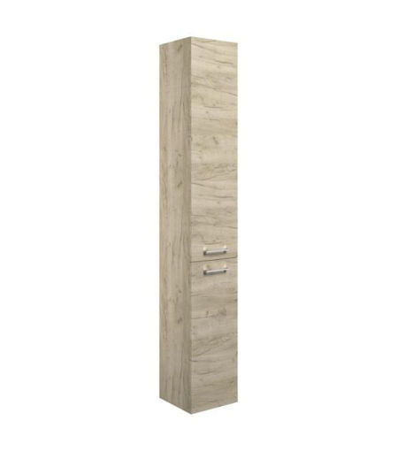 Avenue 350mm Floor Standing 2 Door Tall Unit - Oak