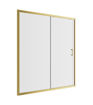 Rixon 1000mm Sliding Door - Brushed Brass