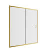 Rixon 1200mm Sliding Door - Brushed Brass