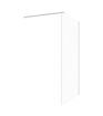 Coniston 700mm Wetroom Panel & Support Bar - Chrome