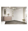 Coniston Optional 300mm Wetroom Splash Panel - Brushed Brass
