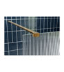 Coniston 900mm Fluted Wetroom Panel & Side Panel Arm - Brushed Brass