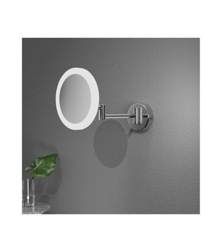 Windsor Round LED Cosmetic Mirror - Frameless