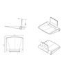 Shower Seat - White
