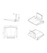 Shower Seat - Black