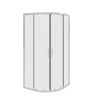 Rixon 800mm 2 Door Easy-Fit Quadrant - Chrome