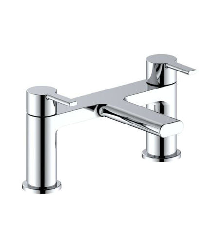 Devonshire Bath Filler - Chrome