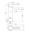 Devonshire Basin Mixer - Matt Black