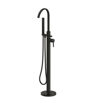 Devonshire Floor Standing Bath/Shower Mixer - Matt Black