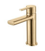 Devonshire Basin Mixer - Brushed Brass