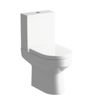 Larchwood 4-Piece Ceramics Suite SetClose Coupled- PAN-CISTERN-S/C SEATBasin- 1thPedestal
