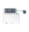 Avon 510mm F/S Furniture Pack - White Gloss w/Black Finishes
