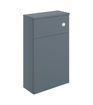 Nettlebush 503mm Floor Standing WC Unit - Matt Storm Blue