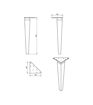 Nettlebush Set of Two Legs - Matt Cotton