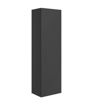 Lime 350mm Wall Hung 1 Door Tall Unit - Matt Graphite Grey