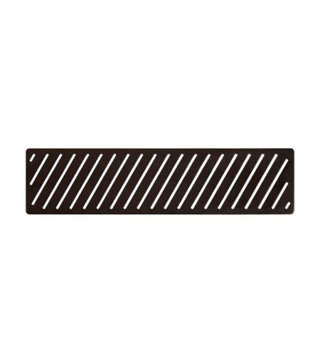 Linear Tray Waste Cover - Matt Black