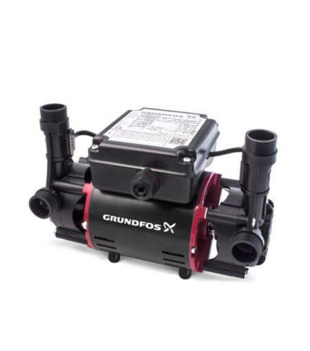 Grundfos STR2 1.5 Bar Twin Impeller Shower Pump