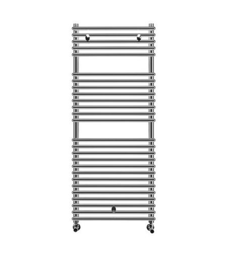 Tennyson Round Ladder Radiator (500x1190mm) - Chrome