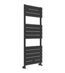 Trent Square Ladder Radiator (500x1200mm) - Black