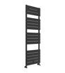Trent Square Ladder Radiator (500x1500mm) - Black