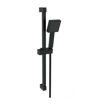 Square Slider Rail Kit & Single Mode Handset - Matt Black