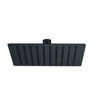 200mm Square Showerhead - Matt Black