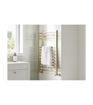 Grafton Straight 30mm Ladder Radiator (500x1600x30mm) - Brushed Brass