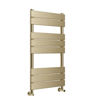 Trent Square Ladder Radiator (500x840mm) - Brushed Brass