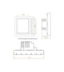 Digital Programmable Thermostat - White