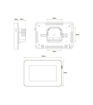 Touchscreen Thermostat - Arctic White
