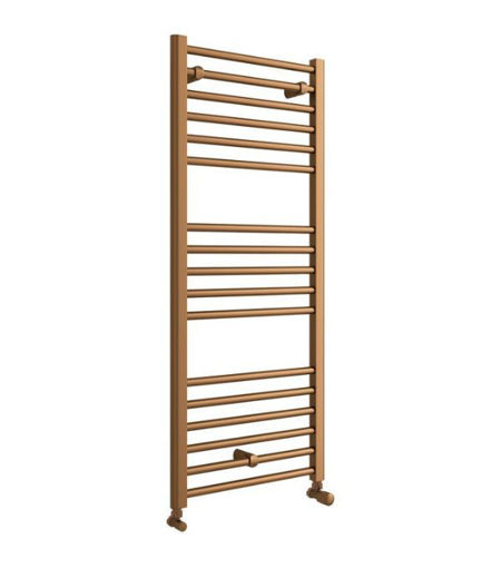 Grafton Straight 30mm Ladder Radiator (500x1200x30mm) - Brushed Bronze