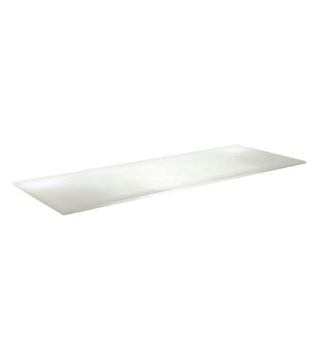 Stanwell High Pressure Laminate Worktop (810x460x10mm) - White Slate