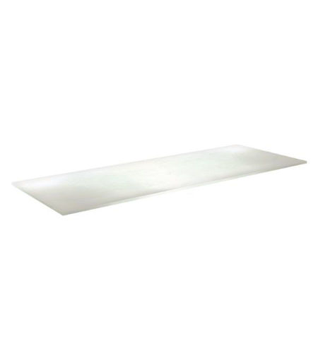 Stanwell High Pressure Laminate Worktop (1210x460x10mm) - White Slate