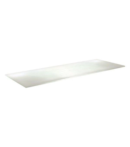 Avon High Pressure Laminate Worktop (610x460x10mm) - White Slate