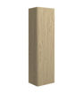 Glenbank 350mm Wall Hung 1 Door Tall Unit - Textured Oak