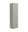 Mosel 350mm Wall Hung 1 Door Tall Unit - Matt Latte