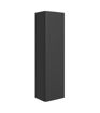 Mosel 350mm Wall Hung 1 Door Tall Unit - Matt Black