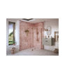 Coniston Optional 300mm Wetroom Splash Panel - Brushed Bronze