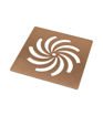 Ultra-Slim Tray Waste Cover - Brushed Bronze
