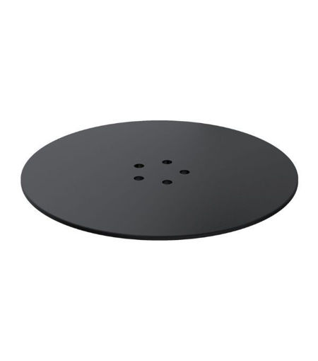 Low Profile Tray Waste Cover - Matt Black