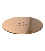 Low Profile Tray Waste Cover - Brushed Bronze